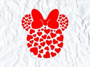 Minnie Heart Disney SVG