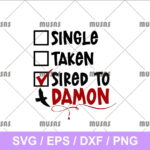 Sired to Damon SVG