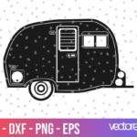 camper van svg cutting file for cricut