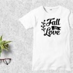 Fall in Love T-Shirt Design SVG