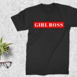 Girl Boss T-Shirt Design SVG