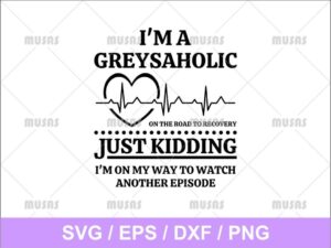 Greysaholic SVG