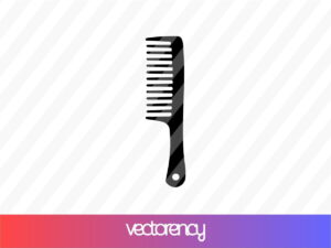 Hair Comb SVG