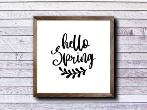 Hello Spring SVG