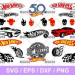 Hot Wheels SVG bundle