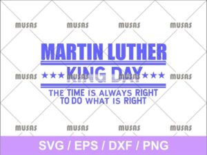 Martin Luther King Day SVG