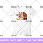 The North Face Gucci T Shirt Design SVG