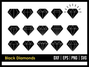 Black Diamonds SVG