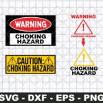 Choking Hazard SVG