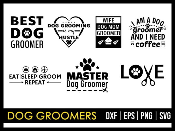 Dog Groomers SVG