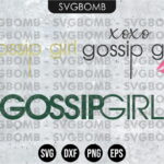 GOSSIP GIRL Logo SVG