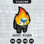 Ghost Rider Among Us SVG