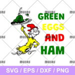 Green Eggs and Ham SVG