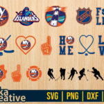 Hokey New York Islanders SVG