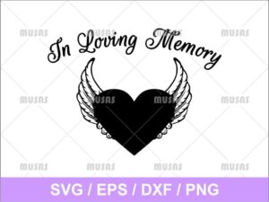 In Loving Memory SVG