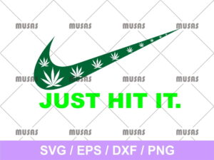 Just hit it Nike SVG