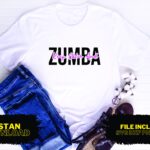 Keep Calm and Zumba T Shirt Design SVG