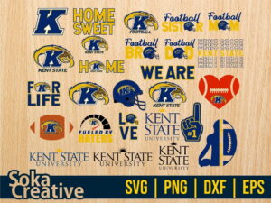 Kent State SVG Bundle