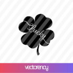 Lucky Shamrock SVG