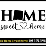 Mexico Home Sweet Home SVG