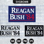 Reagan Bush 84 SVG