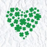 Shamrock Heart Love SVG