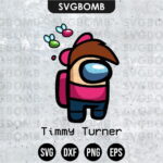 Timmy Turner Among Us SVG