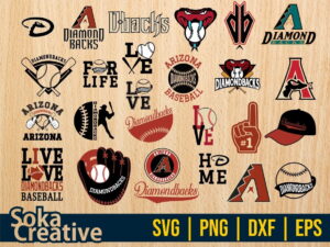 Arizona Diamondbacks SVG Bundle