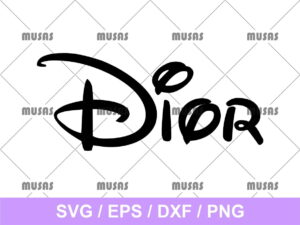 Disney Dior SVG