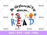 Dr. Seuss. Oh, the places you\'ll go when you SVG