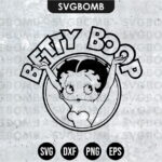 Girl Betty Boop SVG