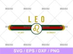 Gucci Leo Zodiac SVG