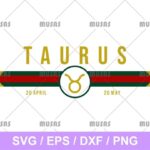 Gucci Taurus Zodiac SVG