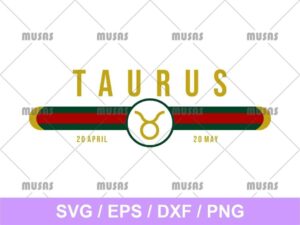 Gucci Taurus Zodiac SVG