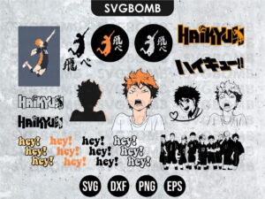 Haikyuu SVG Bundle