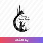 Happy Ramadan Kareem SVG