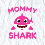 Mommy Shark SVG