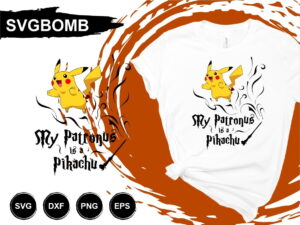 My Patronus is Pikachu SVG