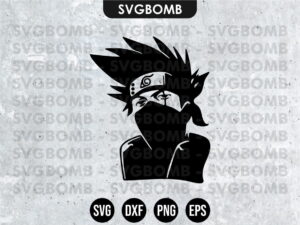 Naruto Character Kakashi SVG