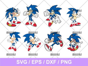 Sonic The Hedgehog SVG