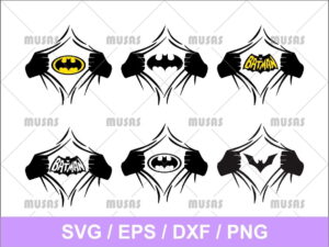 Superhero Batman SVG