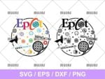 Walt Disney Epcot SVG