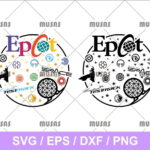 Walt Disney Epcot SVG