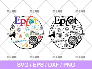 Walt Disney Epcot SVG