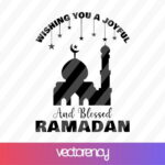 Wishing You A Joyful And Blessed Ramadan SVG