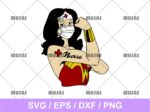 Wonder Woman Nurse SVG