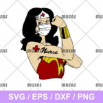 Wonder Woman Nurse SVG