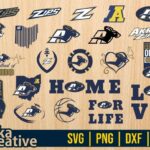 Akron Zips SVG