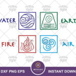 Avatar The Last Airbender Icon SVG