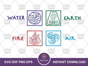 Avatar The Last Airbender Icon SVG